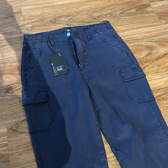 Brand new PAIGE DREW CARGO POCKETS-VINTAGE COSMIC NAVY - Picture 9 of 10